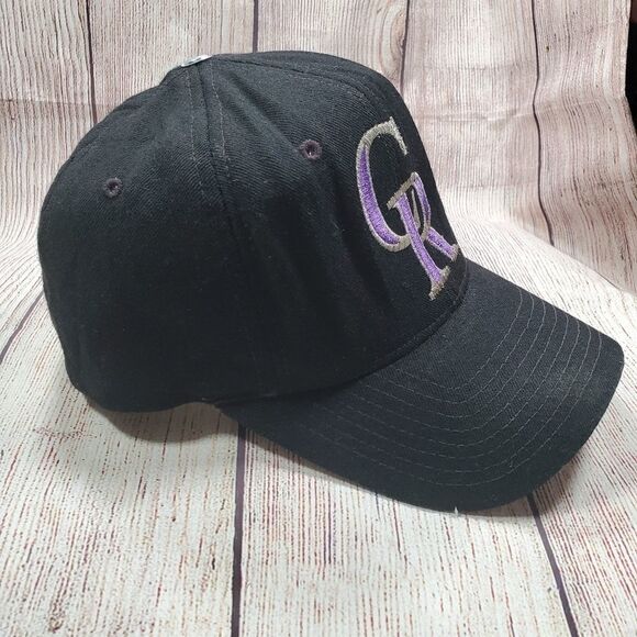 Colorado Rockies Baseball Cap Embroidered Logo - Picture 2 of 10
